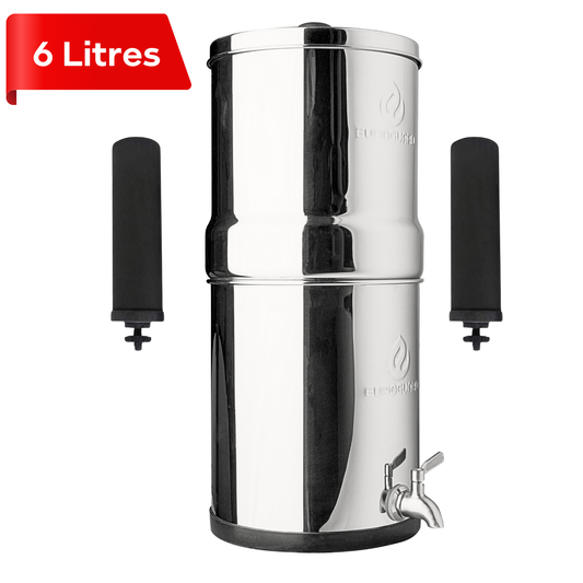 Gravity Water Filter System - 6 L Capacity - EuroGuard Filter