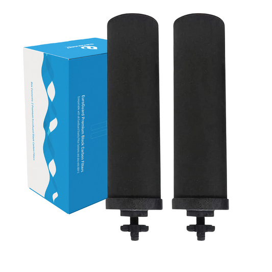 Premium 2X Activated Ionised Carbon Filters for Gravity Water Filters Also Compatible with Berkey BB9 and other brand filters